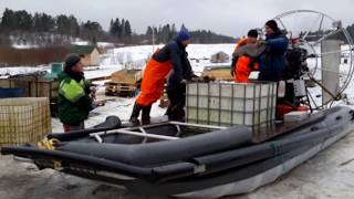 Аэролодка Вьюга-600