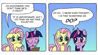 [MLP Comic Dub] Things Ponies Do (dark comedy)