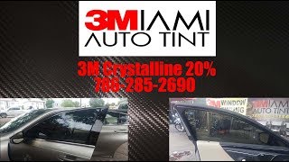 Window Tinting 3M Crystalline 20% | Miami Auto Tint