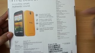 HTC Desire SV Unboxing & Hands on Overview