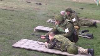 Военно полевые сборы среди казачьей молодежи