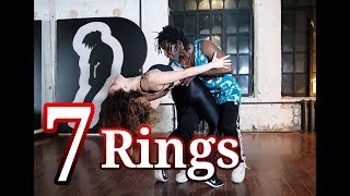 Ariana Grande - 7 Rings, Choreography - bachata | Yopi y Maria