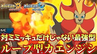 【ポケモン】カエンジシの脅威の使い方!?ミミッキュ対策に留まらない万能戦術!!【ウルトラサン/ウルトラムーン】