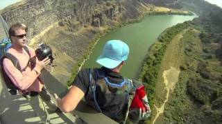 Base jumping and skydiving