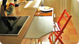 Обеденные Столы Для Маленькой Кухни / Dining Tables / Small Kitchen Design /