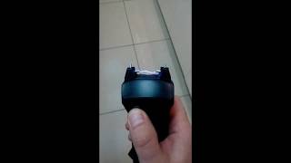 Замедленное видео разряда шокера/шокер бьет током/самооборона