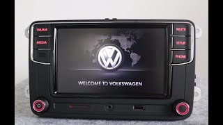 Установка rcd330G plus Desay в автомобиль VW Tiguan