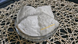 RINFRESCO PASTA MADRE " L'INTERO PROCESSO "
