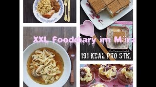 XXL  Fooddiary / März