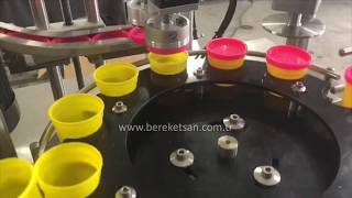 Oyun Hamuru Kapak Kapatma Makinesi - Play Dough Capping Machine
