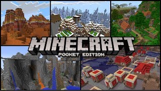 Minecraft PE - Top 5 Best MCPE Seeds!