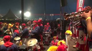 Guggemusik Festival in Dahn im Dahner Felsenland Germany  14.2.2015 Abrissclip 4