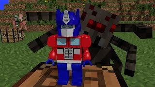 Monster School : Crafting Transformers - Minecraft Animation