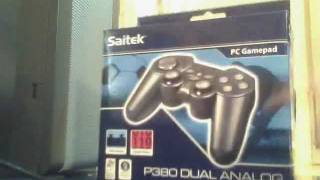 Saitek P380 DUAL ANALOG Unboxing