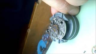 Poljot 2612.1 Disassembly
