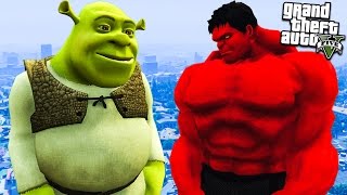 ГТА 5 МОДЫ ШРЕК VS КРАСНЫЙ ХАЛК! #68 ОБЗОР МОДА В GTA 5! ЭКСПЕРИМЕНТЫ В ГТА! ВИДЕО ИГРЫ С МОДАМИ!