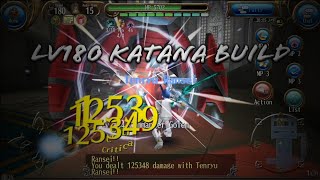 Toram Online - Lv180 Katana Build High DPS