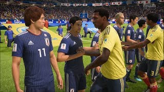 2018 FIFA World Cup Russia - Colombia vs Japan - Gameplay (HD) [1080p60FPS]