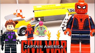 LEGO Marvel Super Heroes 76067 Нападение на бензовоз Обзор конструктора Лего Человек-паук супергерои