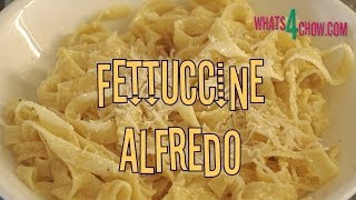 How to Make Fettuccine Alfredo. Pasta with Alfredo Sauce is Quick and Easy!