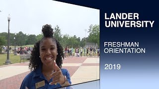 Lander University Freshman Orientation 2019