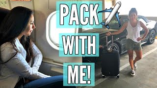 PACK WITH ME FOR VACATION! 2018 PACKING TIPS AND ORGANIZATION!