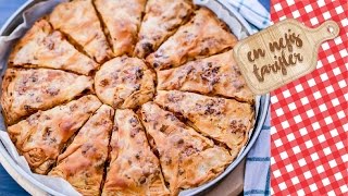 Kolay El Açması Börek ( Oklavasız Börek Tarifi)