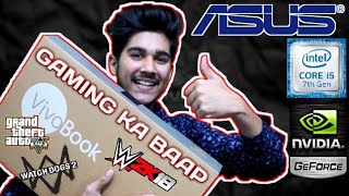 The Best Budget Gaming Laptop | ASUS R542U Vivo Book | Unboxing Must Watch 2018 (HINDI)