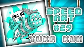 Speed Art 3D #29 Para Yuka Kun | Geometry Dash 2.11 | L4V3R64
