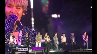 180623 EXO Ment with English Text - Lotte Duty Free Family Concert
