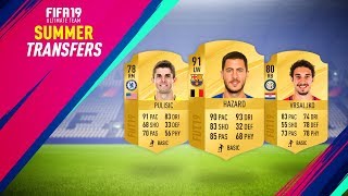 SUMMER TRANSFERS! CONFIRMED DEALS & RUMOURS! w/ HAZARD, VRSALJKO & MORE! | FIFA 19 ULTIMATE TEAM
