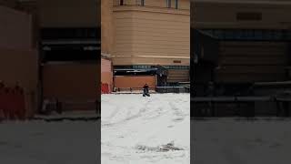 Самодельная самоходка на гусеницах с двигателем от скутера