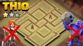 TH10 War Base | COC Town Hall 10 War Base Anti Bowler/Anti Valkyrie | Clash Of Clans