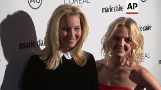 Kylie Jenner and Jessica Alba among stars honoring image makers in hair and makeup at Marie Claire e
