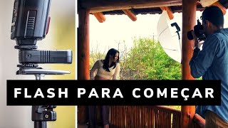 FOTOGRAFEI com FLASH fora da câmera com ítens BARATOS e o resultado surpreendeu