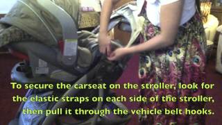 Graco Quattro Tour Reverse Travel System stroller review and instructions
