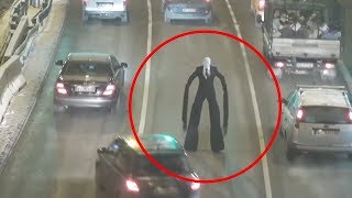 5 SLENDERMAN CAPTADOS EN CÁMARA Y VISTOS EN LA VIDA REAL