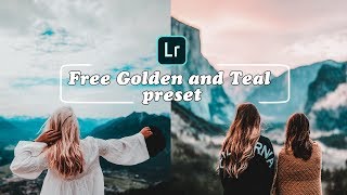 Free Golden And Teal Preset For Lightroom Mobile - Free Mobile Preset