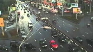 Авария на проспекте Победы (возле метро Шулявская)