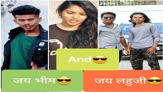 (जय भीम And जय लहुजी)Jay bhim And jay lahuji tik tok(musically.ly)compitition|B.TV|B.TV