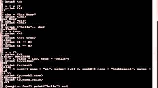 Lua Programming Tutorial: The 8 Basic Variable Types