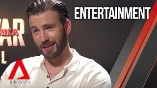 Chris Evans' Captain America: Civil War interview in Singapore
