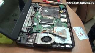 Ноутбук Dell N4050  разборка, чистка, замена HDD и памяти. Замена термопасты.