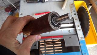 Прижимной валик без токарного станка/Clamping roller without lathe