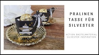 Silvester Tasse ~ Action Bastelmaterial ~ Silvester Bastelidee