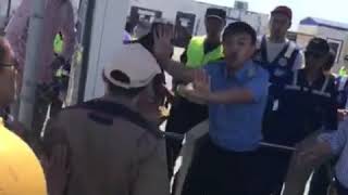 Беспорядки на месторождении в Тенгизе