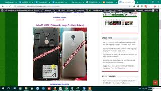 itel A33 W5001P Flash File Firmware Android 8.1 Frp & Hang Logo Fix Care Firmware Stock Rom