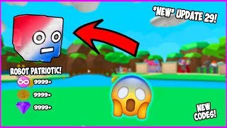 *NEW* UPDATE 29 PATRIOTIC EGG! BUBBLE GUM SIMULATOR - ROBLOX