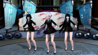 [MMD]1602 TDA Uniform Haku,Tori&Yoru Hot Dance love & Joy [DL][1080P,60FPS]