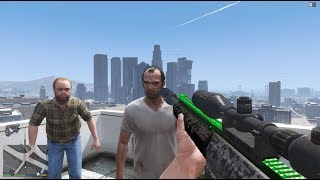 GTA 5 PC: REALISTIC DEATHS (EUPHORIA RAGDOLL OVERHAUL) #16